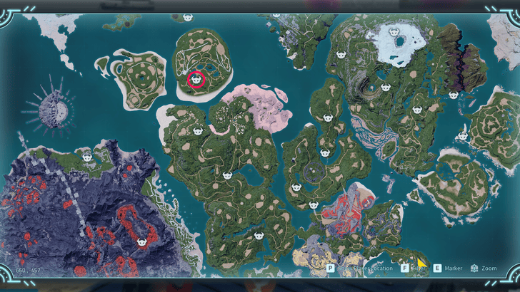 Palworld - Rampaging Direhowl Location