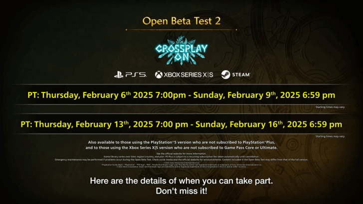 Monster Hunter Wilds Second Open Beta Schedule