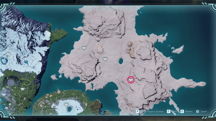 Palworld - Rampaging Prixter Location