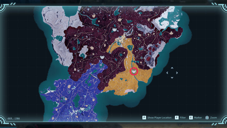 Palworld - Rampaging Sootseer Location