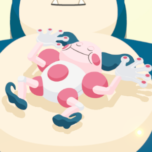 Pokemon Sleep - Atop-Belly Sleep