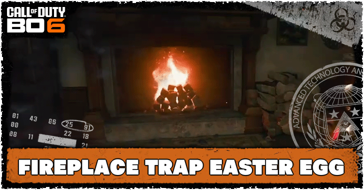 Black Ops 6 - Fireplace Trap Easter Egg