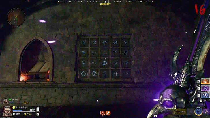 Glyph Wall Undercroft