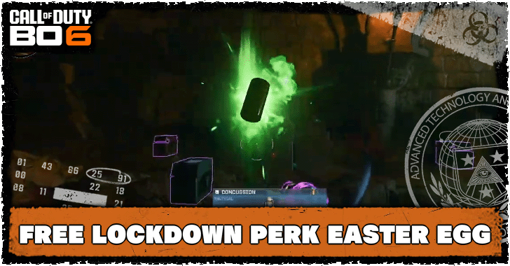 Black Ops 6 - Free Lockdown Perk Easter Egg
