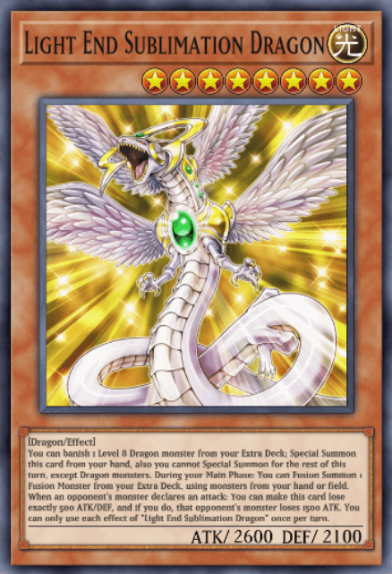 Light End Sublimation Dragon