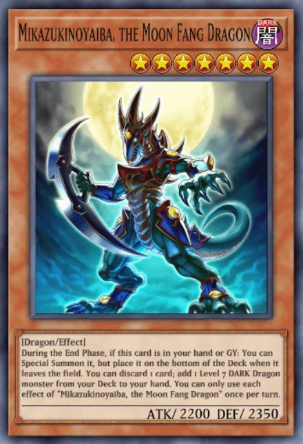 Mikazukinoyaiba, the Moon Fang Dragon