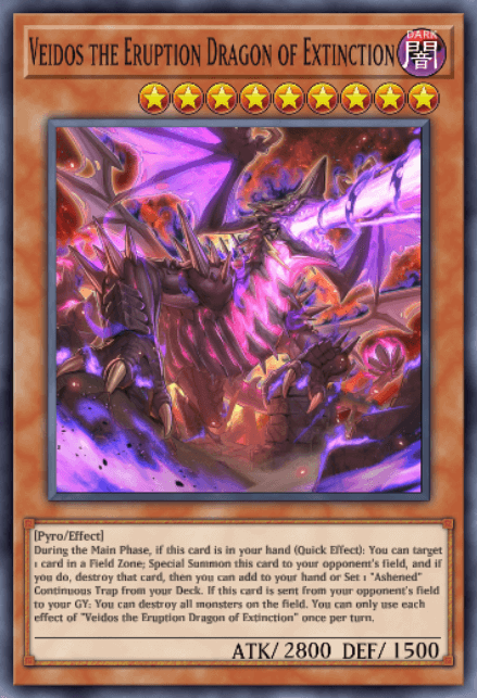 Veidos the Eruption Dragon of Extinction