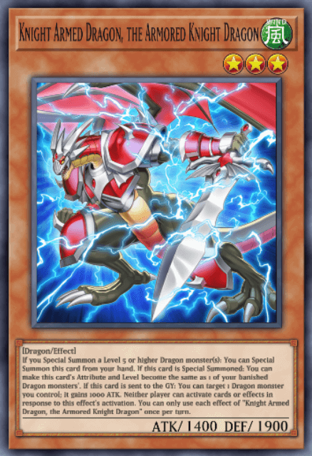 Knight Armed Dragon, the Armored Knight Dragon