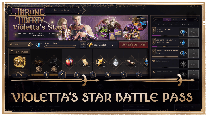 New Battle Pass Violetta