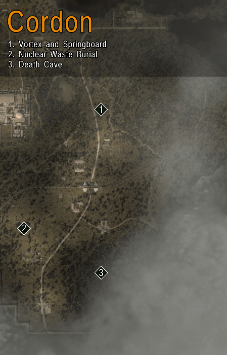 Cordon Artifact Farming Location