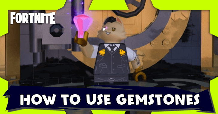 Fortnite - How to Use Gemstones