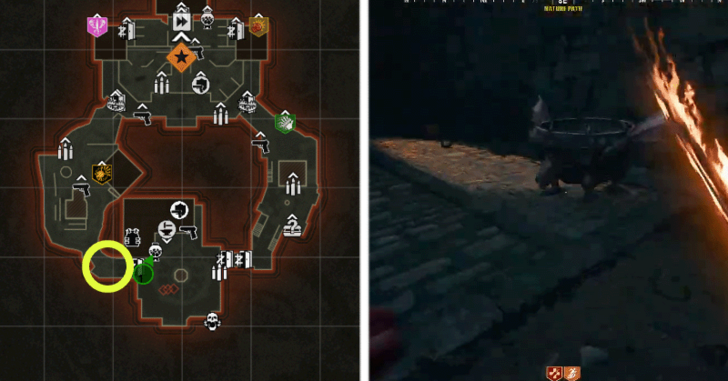 Second Brazier Location