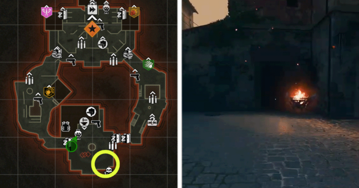 Third Brazier Location