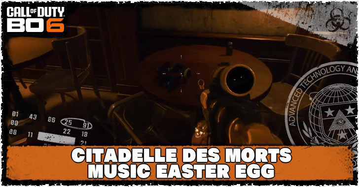 Black Ops 6 - Citadelle des Morts Music Easter Egg