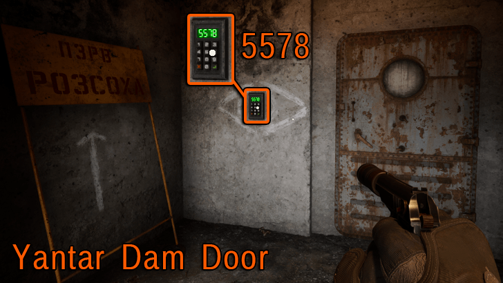 Yantar Dam Door Code
