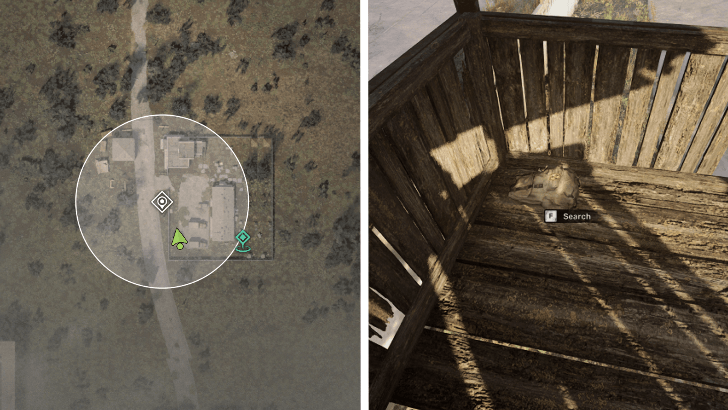 Military Checkpoint Stash Location