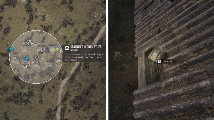 Rookie Village Stash Location