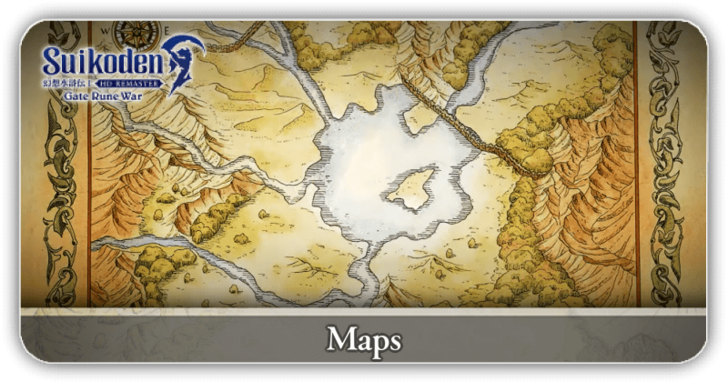 Suikoden I HD Remaster - Maps