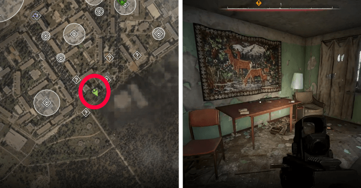 Storm Falcon 8X Scope Location