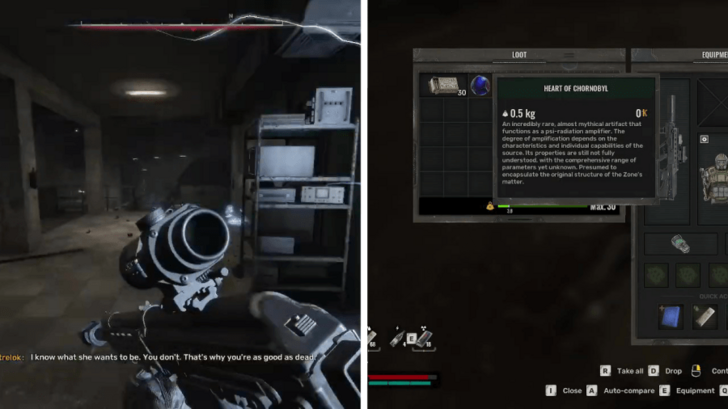 Kill Strelok and Get Heart of Chornobyl