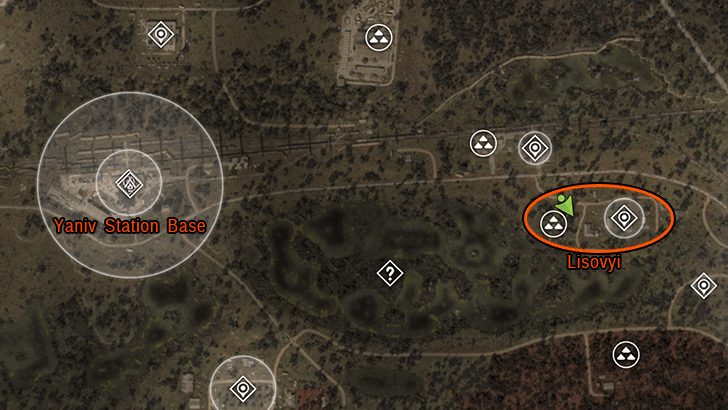 Lisovyi Map Location