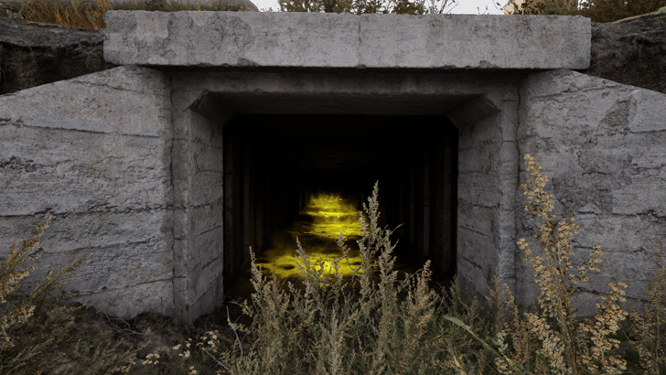 Tunnel Entrance to the Sphere