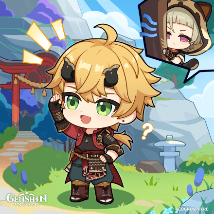 Genshin Impact - Thoma Birthday Art 2025