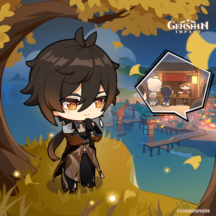 Genshin Impact - Zhongli Birthday Art 2024