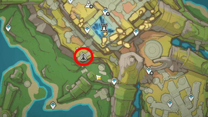 Genshin - Steadfast Valor Stage 5 Location