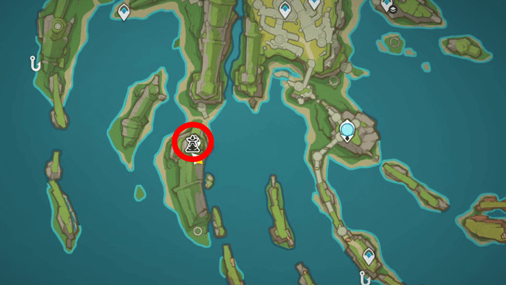 Genshin - Steadfast Valor Stage 6 Location