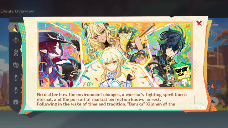 Genshin - Steadfast Valor Commemorative Gift