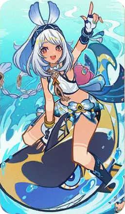 Genshin - Mualani Card