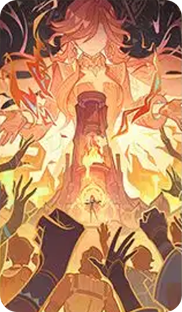 Genshin - Pilgrimage of the Return of the Sacred Flame Card