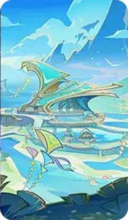 Genshin - People of the Springs Card