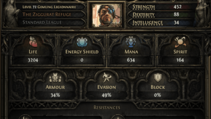 Gemling Legionnaire Focuses on Attribute Stacking