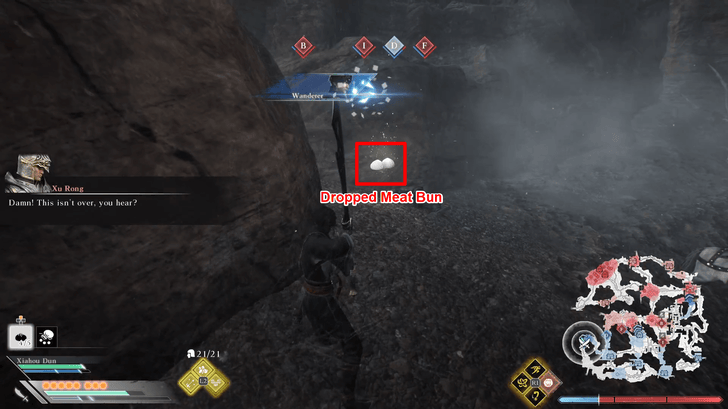 Dynasty Warriors Origins Officers Drop Meat Buns