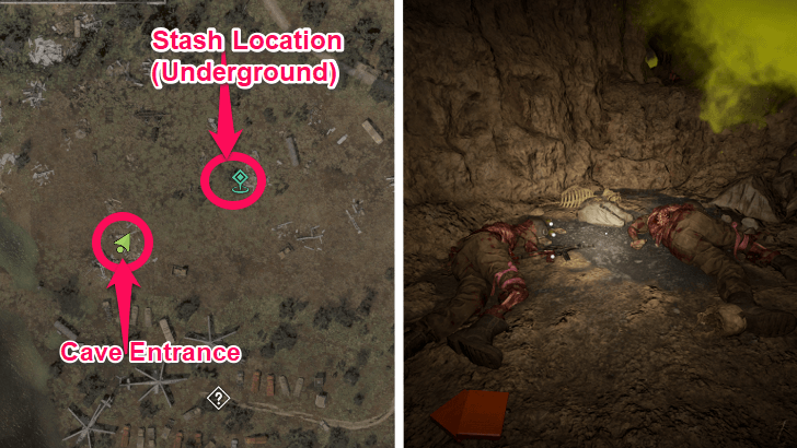 Acid Cloud Cave Stas Location