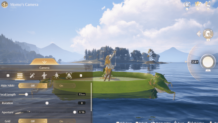 Take A Photo at the Center of Silken Lake