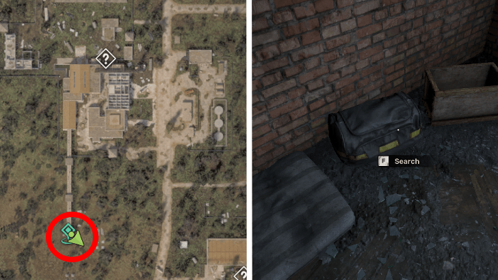 Plant Corridor Stash Location