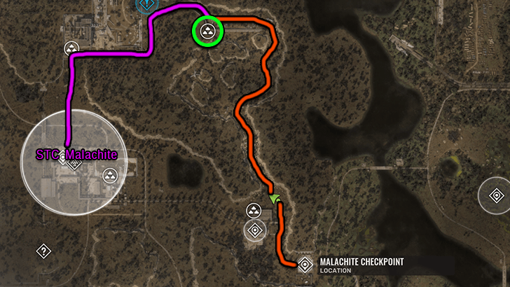 Scorcher Technical Tunnel Door Map Location