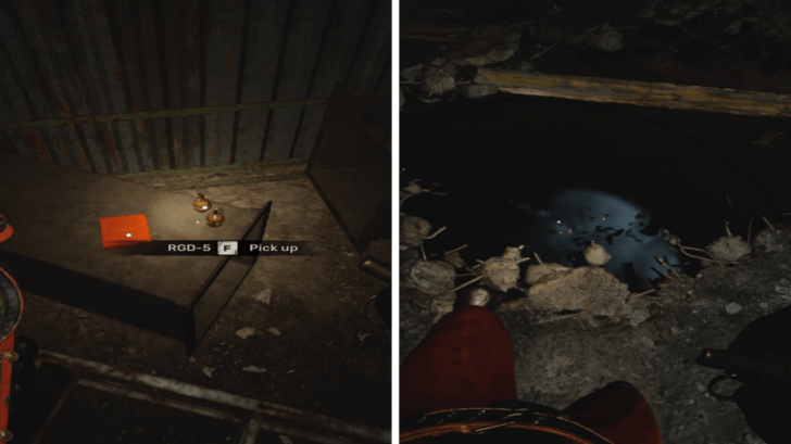 Throw Grenades in the Hole