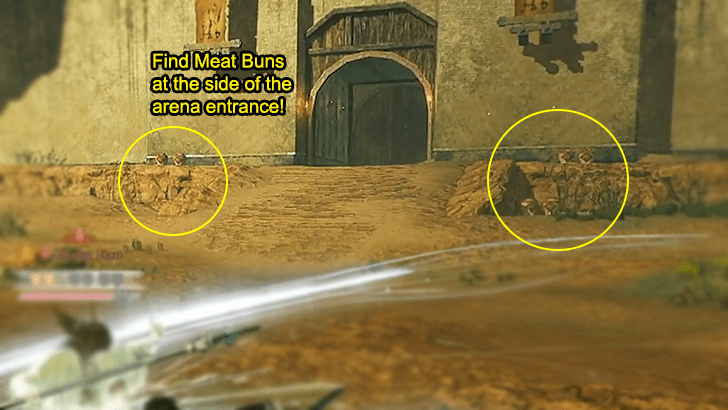 Find Meat Buns at the Entrance