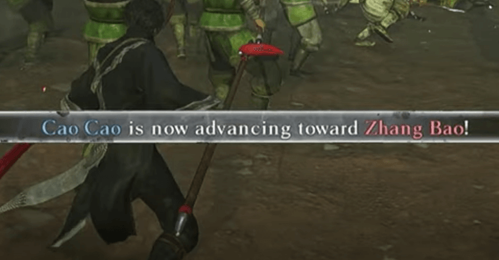 Cao Cao Advancing to Zhang Bao