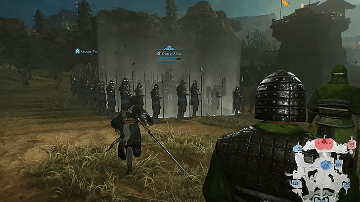 Charging North in the Battle of Guangzong