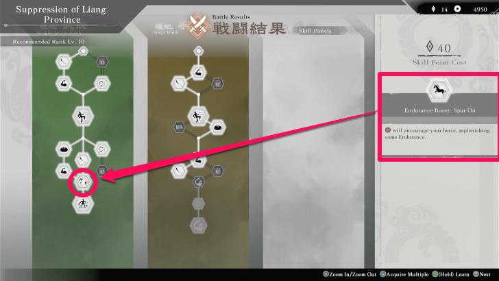 Endurance Boost: Spur On