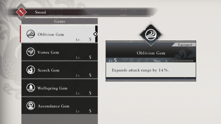 Oblivion Gem Tooltip