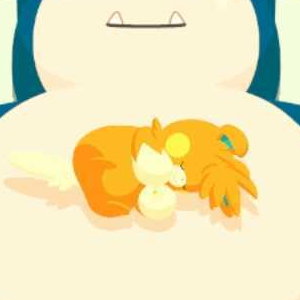 Pokemon Sleep - Atop-Belly Sleep