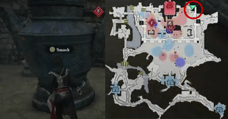 First Censer Location