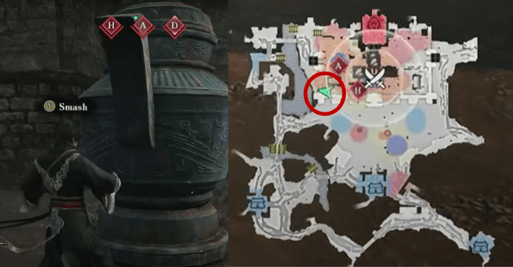 Second Censer Location