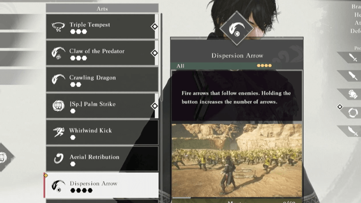 Dispersion Arrow Tooltip